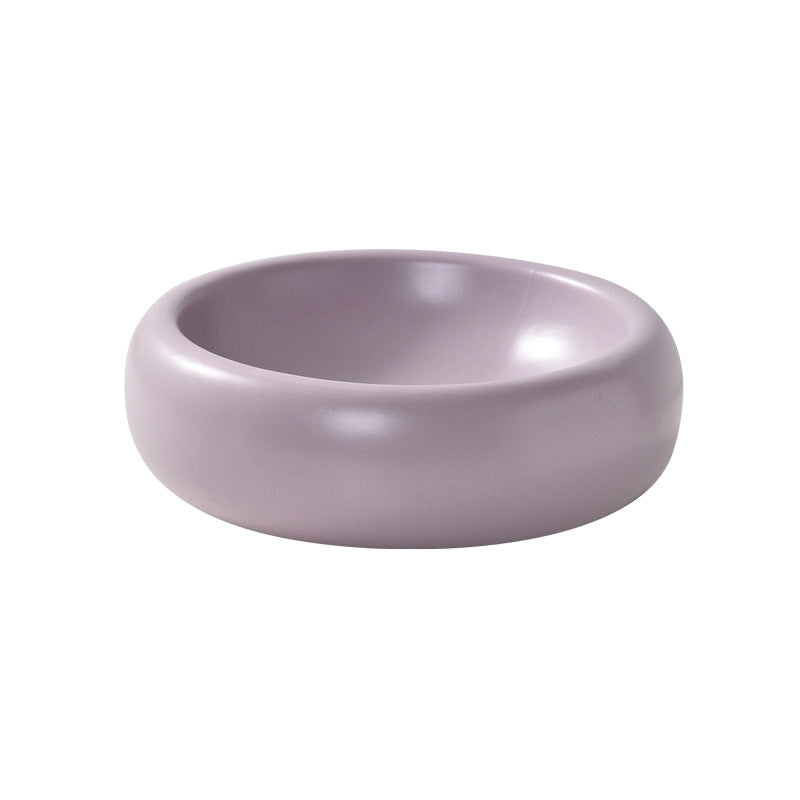 Donut Ceramic Pet Bowl